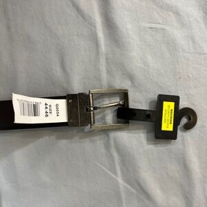 Beverly Hills Polo Club Mens Reversible Belt Black Brown Size 44/46 Q0054 NEW